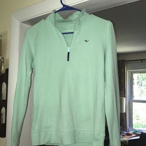 Vineyard Vines XS Mint Quarter-Zip